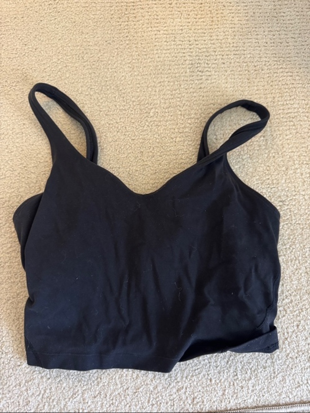 Black Women's Seamless Bralette align tank